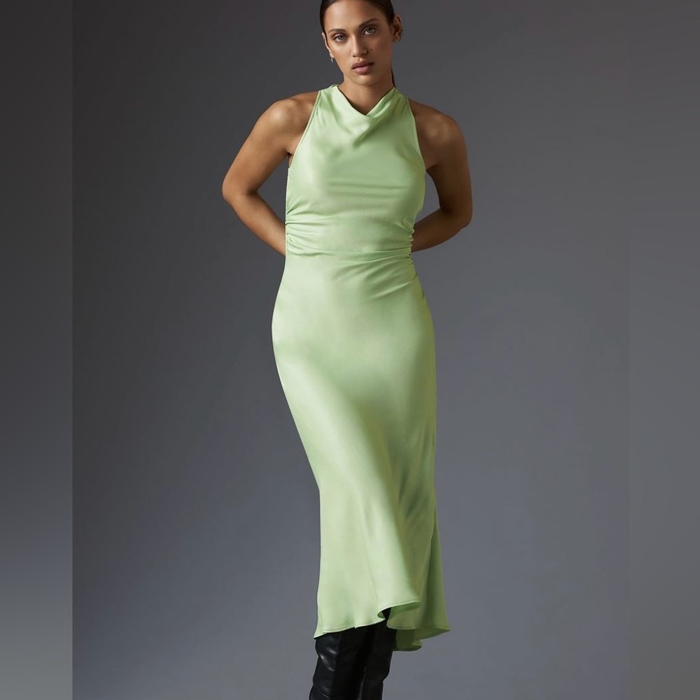 NWT Anthro Satin Dress